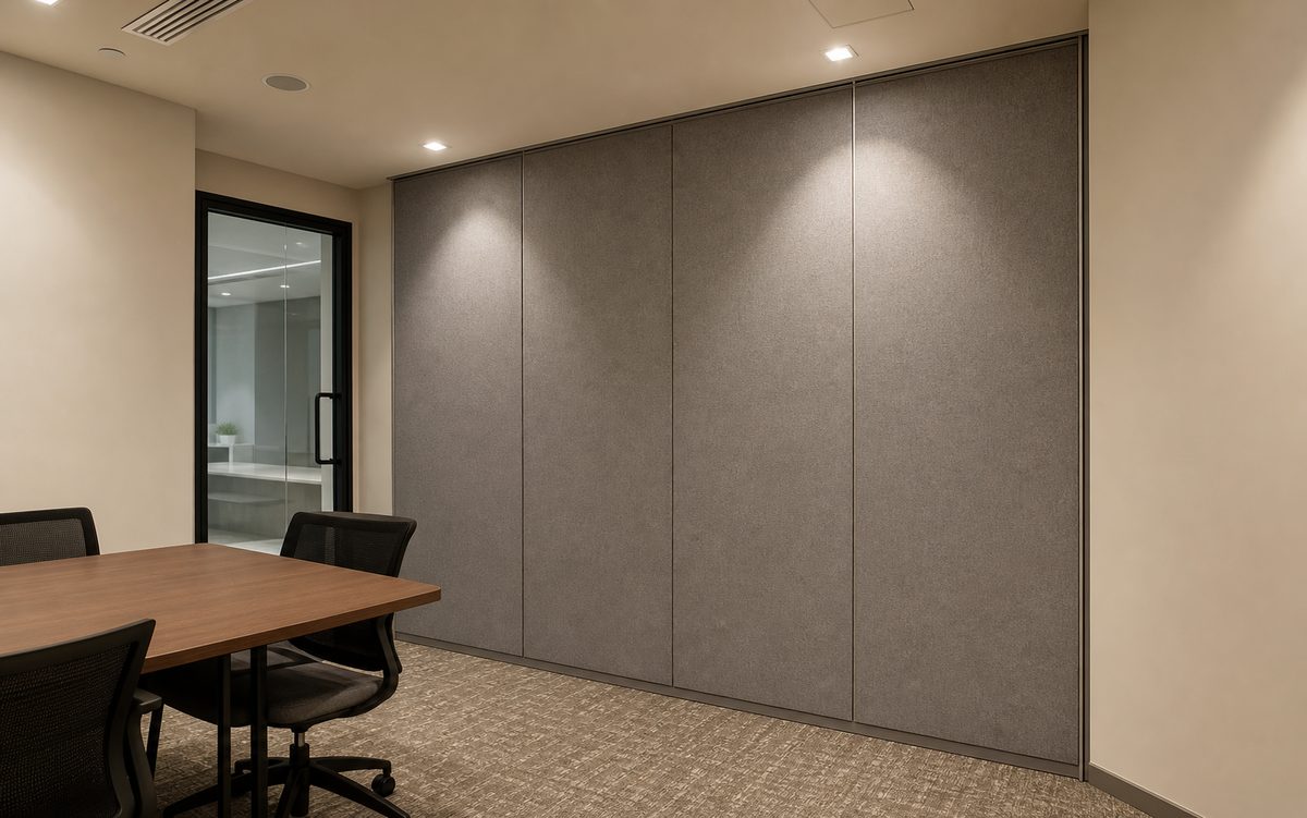 Acoustic partition example